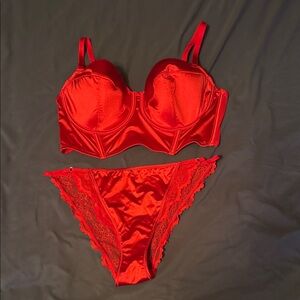 Auden women’s satin lingerie set